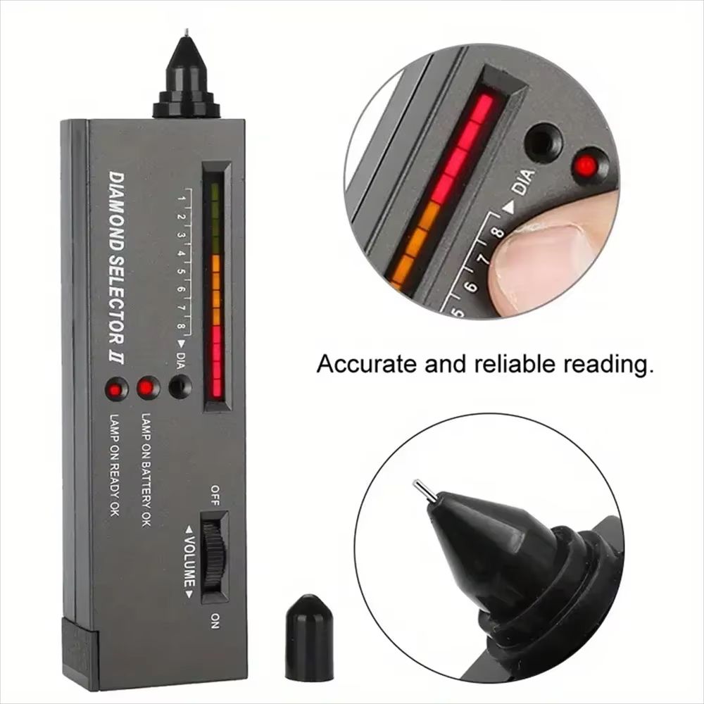 Diamond Tester Selector Digital Electronic Tool For Gemstone Testing Kit 4