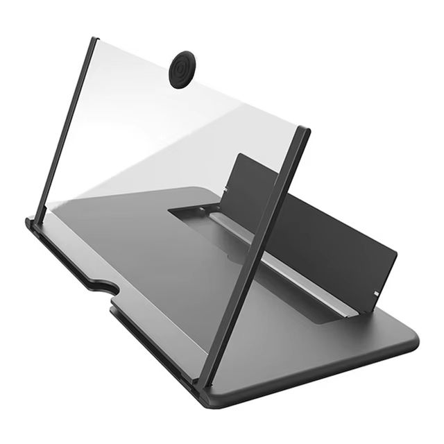Phone Screen Magnifier Amplifier HD Video Magnifying Glass Folding Design For Smart Phone Bracket H