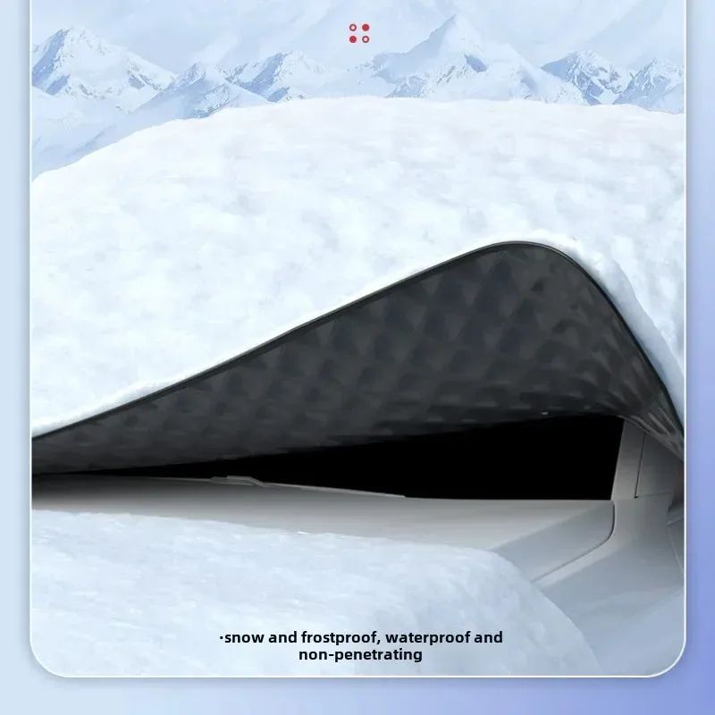 Magnetic Car Windshield Snow Cover Large AntiFreeze Windshield Protector 21