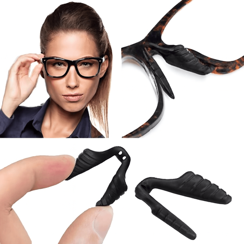 Invisible Anti Slip Nose Pads for Glasses Soft Silicone Stick On Comfort Cushions