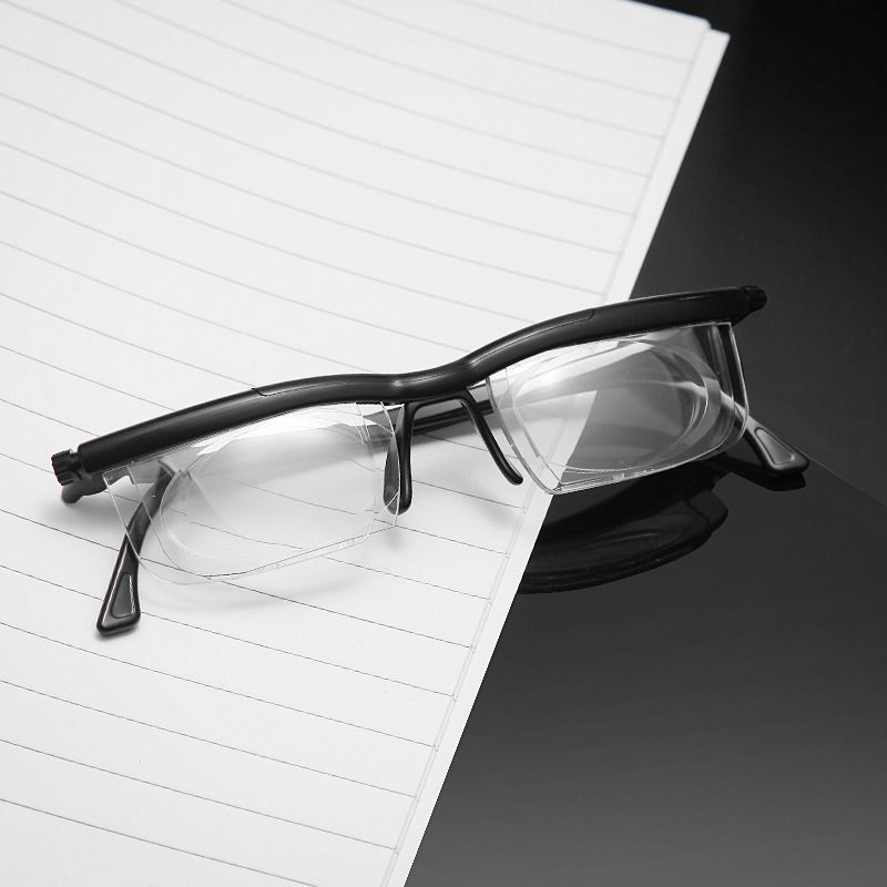 Dial Adjustable Glasses  Variable Focus Reading  Distance Vision Eyeglasses For Men  Women 3