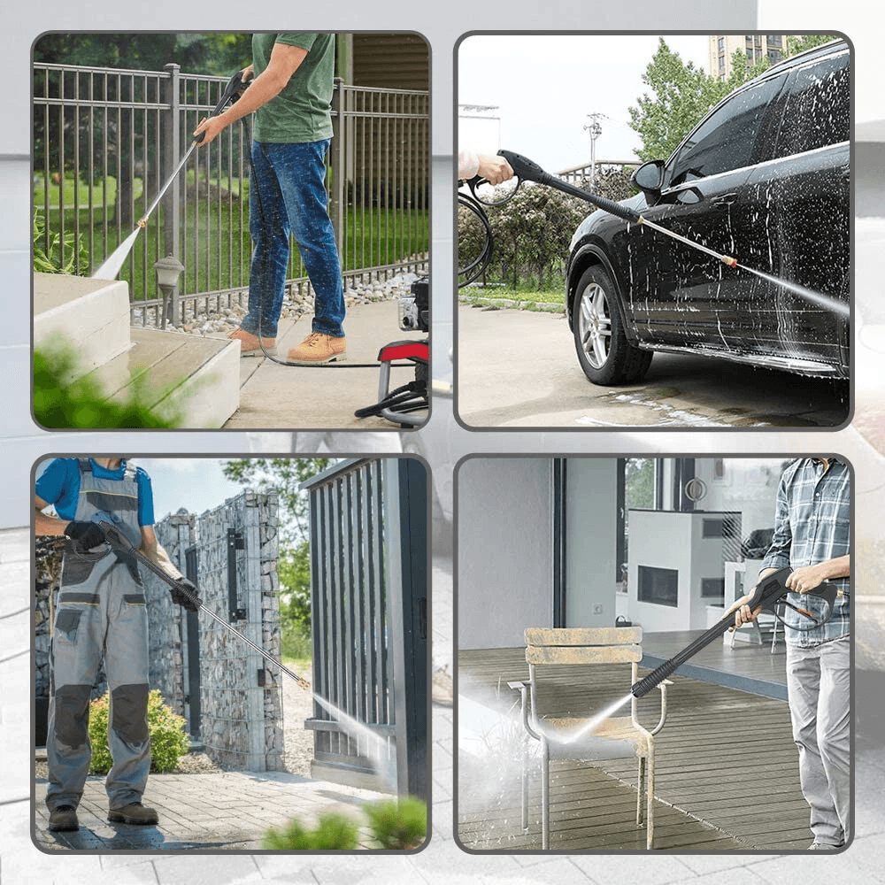 High Pressure Extension Power Washer Gun Kit 12