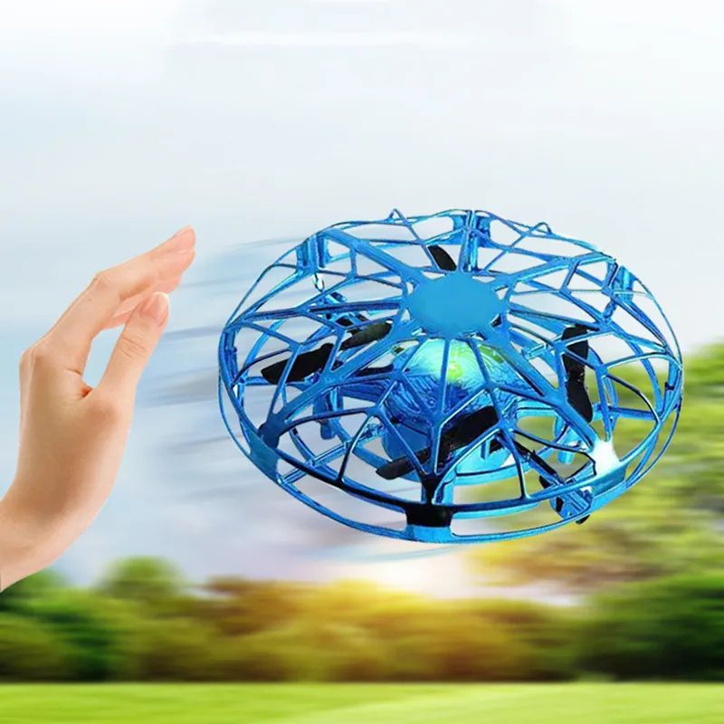 UFO Drone Toy For Kids  Durable  LED Night Flight 7