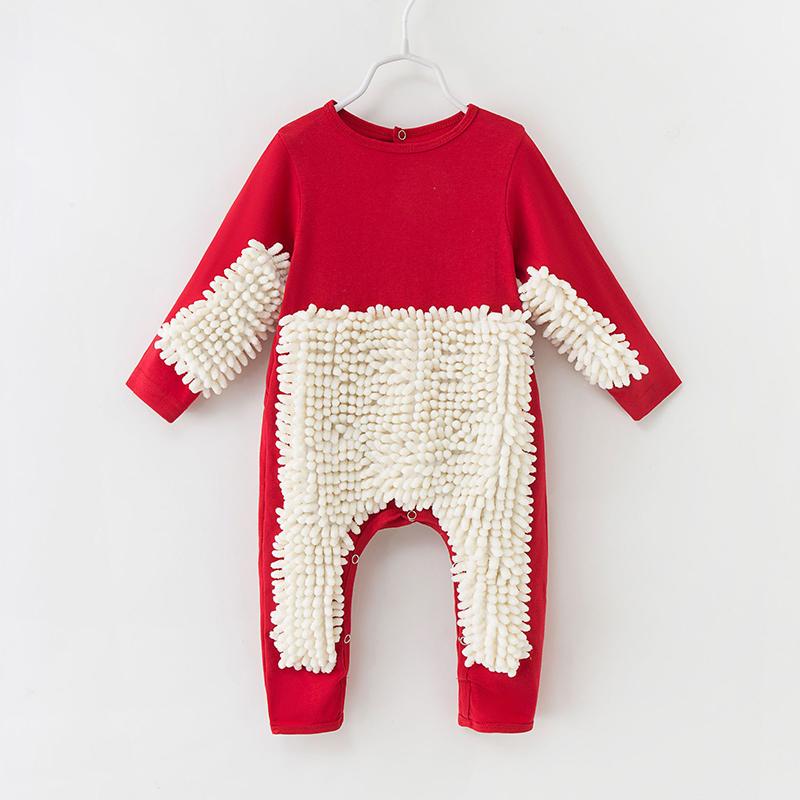 Adorably Funny Baby Mop Romper  Fun  Functional  Perfect Baby Shower Gift 4