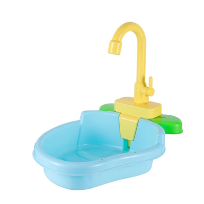 Automatic Bird Bath Tub For Parrots  Parakeets Multifunctional Pet Spa Pool With Faucet  Cleaning T 7