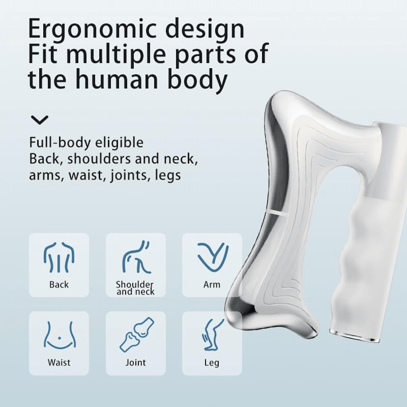 Electric Fascia Massager Body Scraping Microcurrent Therapy For Muscle Relief And Relaxation 2