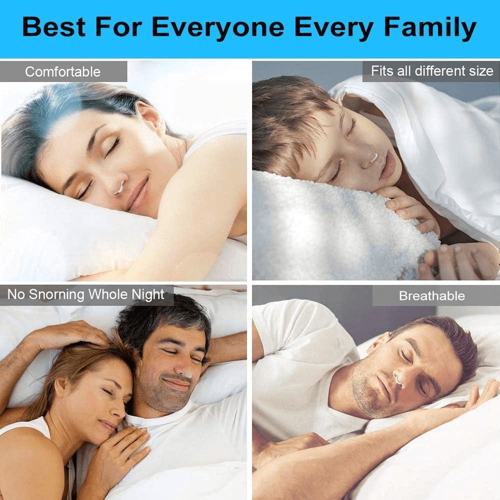 Anti Snore Nose Clip Set Comfortable Nasal Dilators For Snoring  Sleep Apnea Relief 3