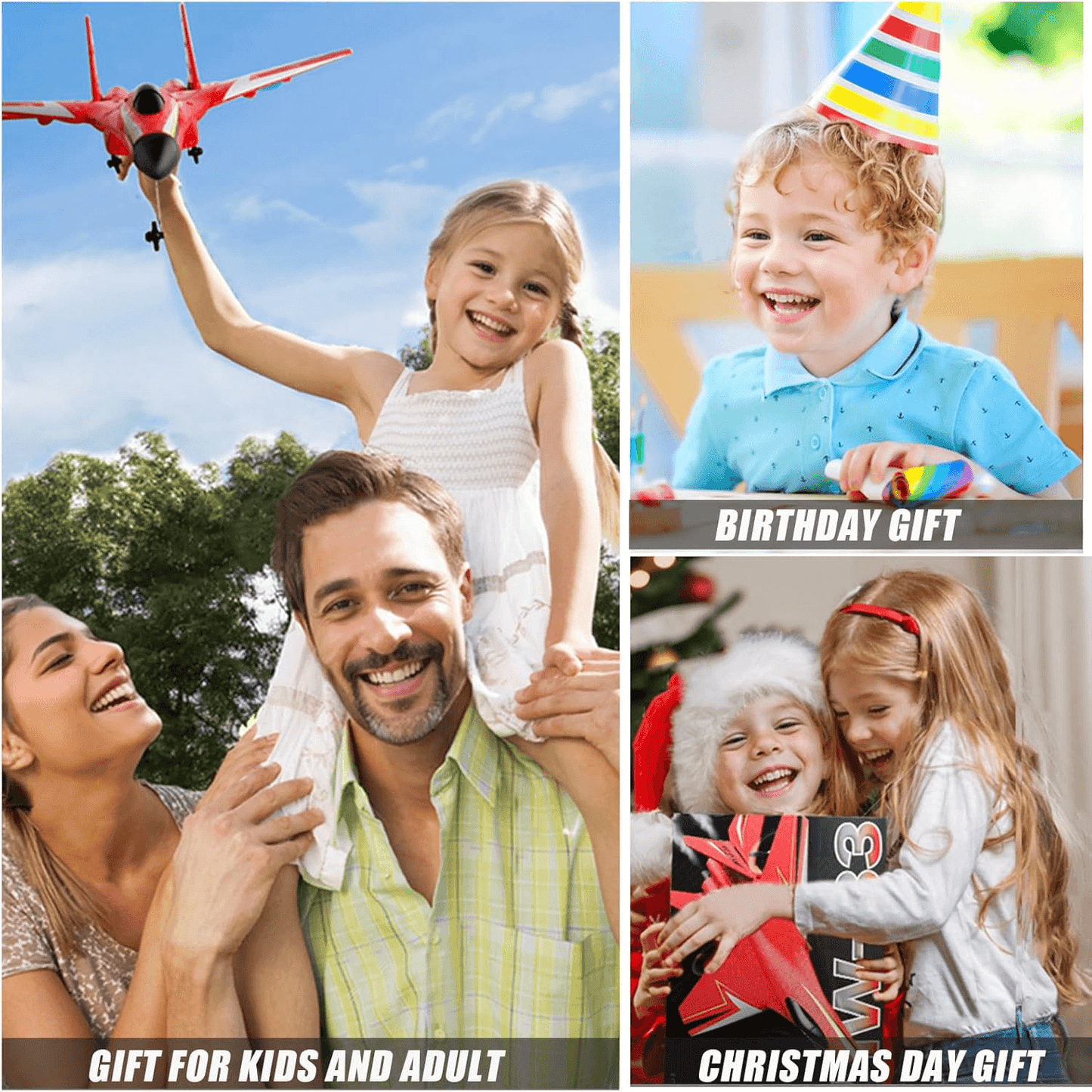 RC Plane 24G Remote Control Fighter Jet High Speed Flying Toy 15
