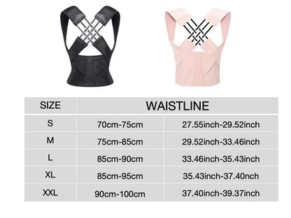 Posture Corrector For Women  Men Adjustable Shoulder Brace For UpperMiddle Back Pain Relief  Spine  6