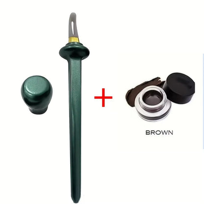 Waterproof Silicone Eyeliner Brush NonSmudge Eyeliner Tool For Precise Application 9