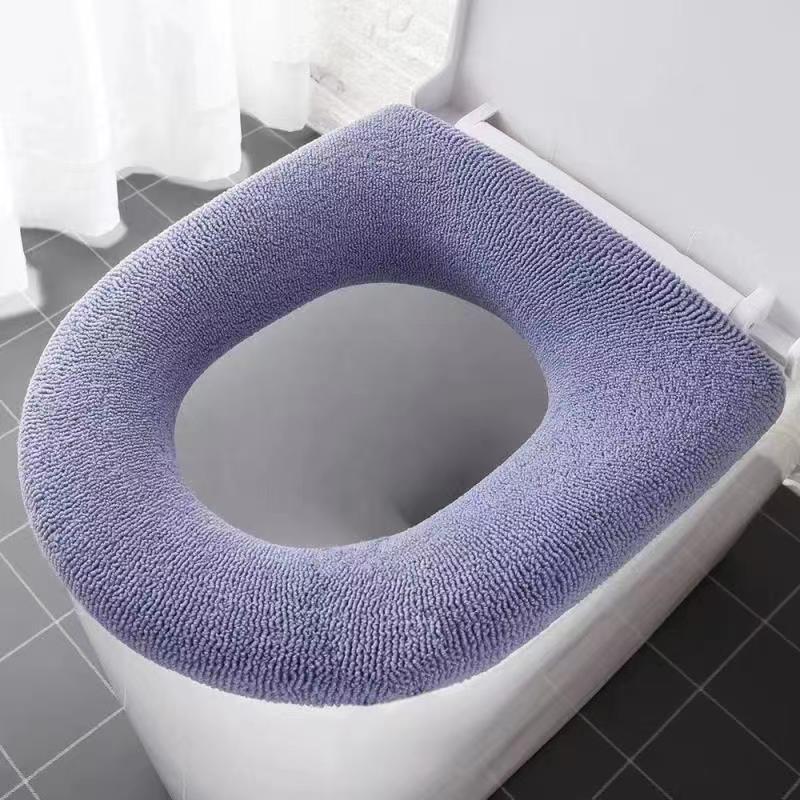Winter Warm Toilet Seat Cover  Washable  Soft 9
