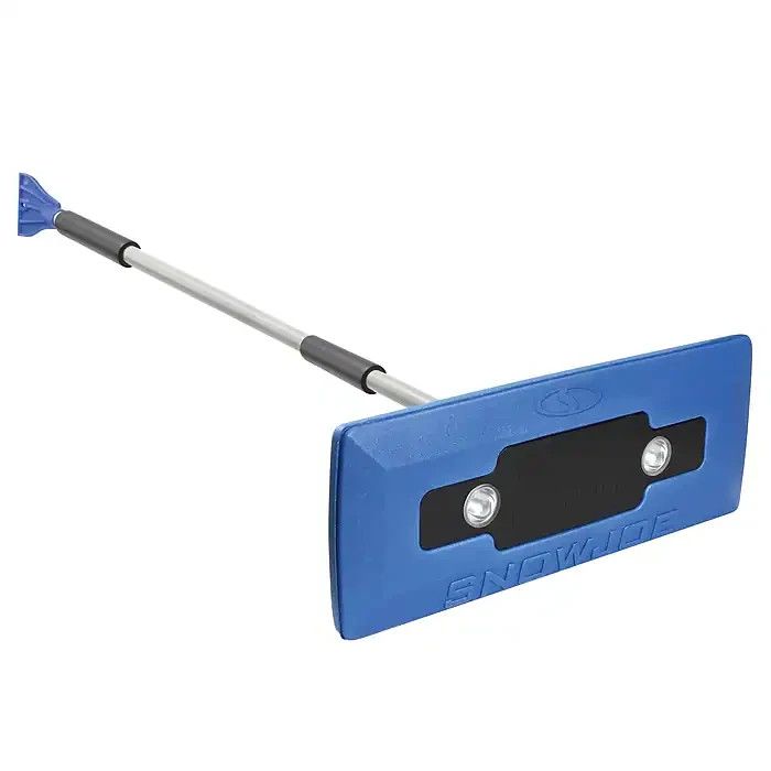 Snow Joe Windshield Ice Scraper Car Window Snow Removal Broom Winter Tool With Telescoping Pole Foa 6