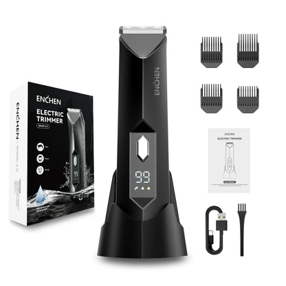 Professional Hair Clippers For Men Electric Pubic Hair Trimmer Groin  Body Groomer Ball Shaver Clip 10