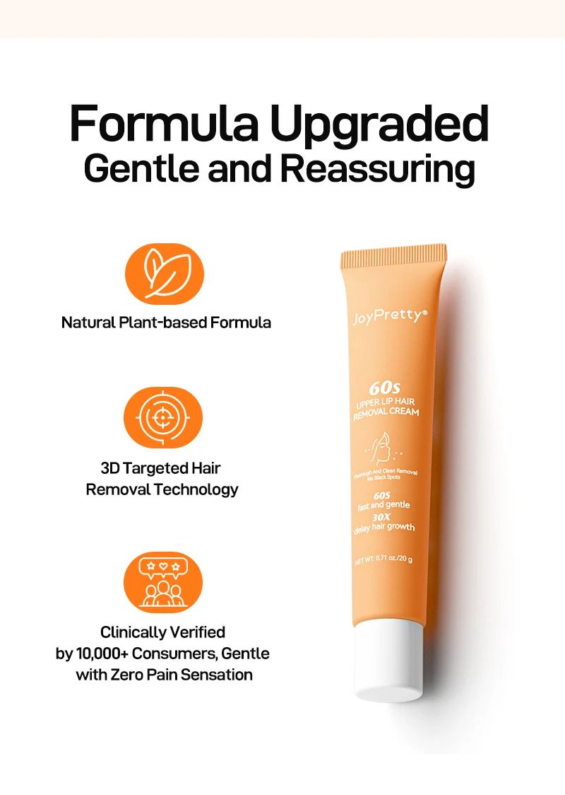 Fast Gentle Hair Removal Cream For Women Whitening  Skin Care Depilation For Clear Lips And Underar