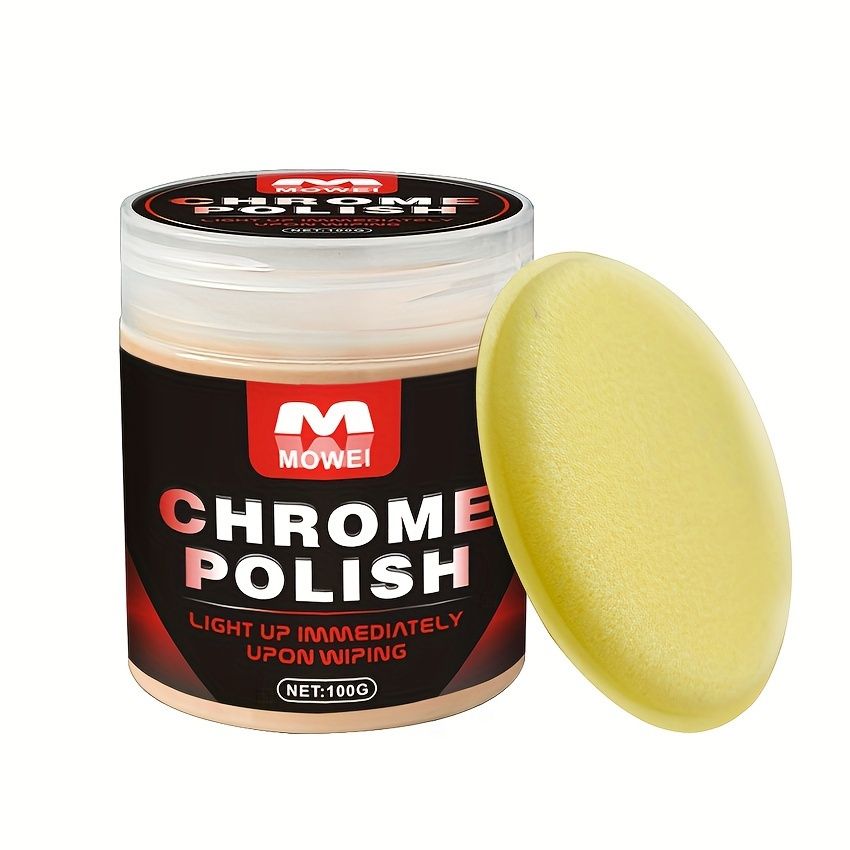 Car Restoration Paste Metal Polish Cream For Wheels Door Handles  Window Trim Auto Detailing Essent 7