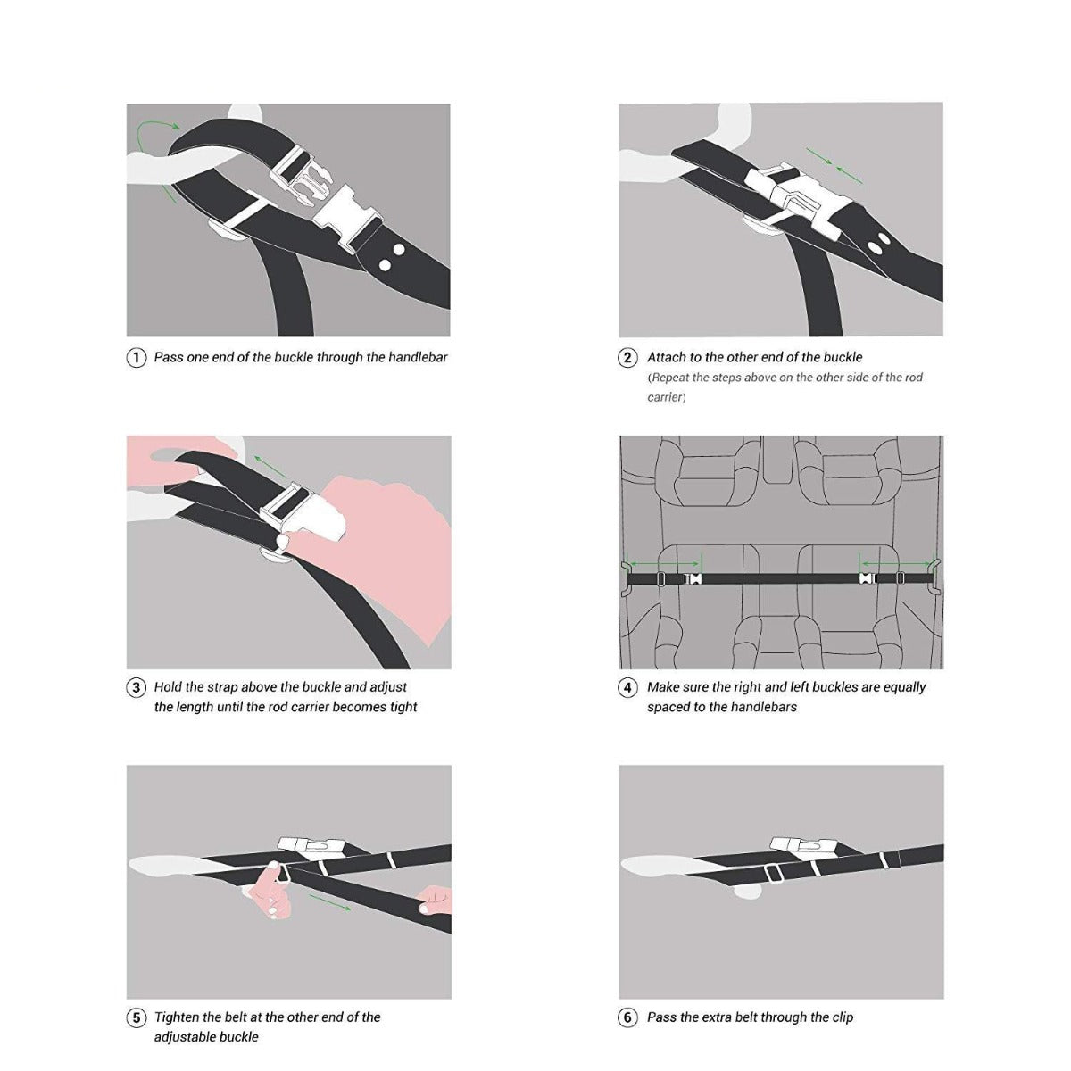 Fishing Rod Carrying Straps8