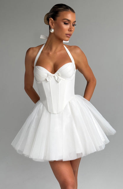 Keely Mini Dress Ivory
