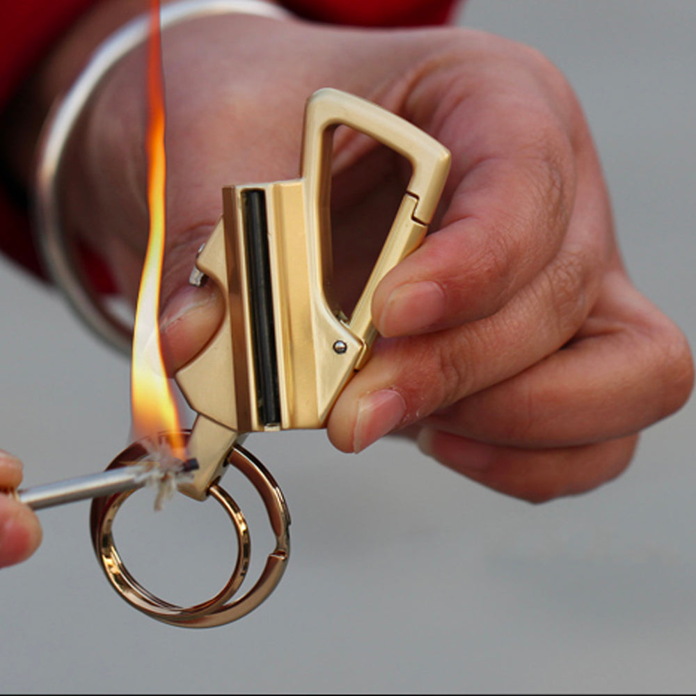 Keychain Flint Fire Starter and Bottle Opener 1