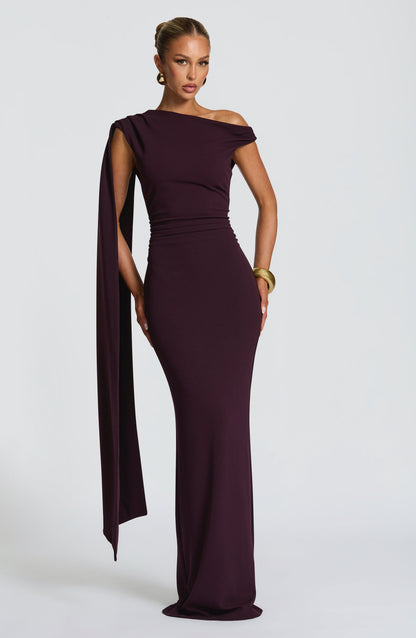 Kylie Maxi Dress Plum
