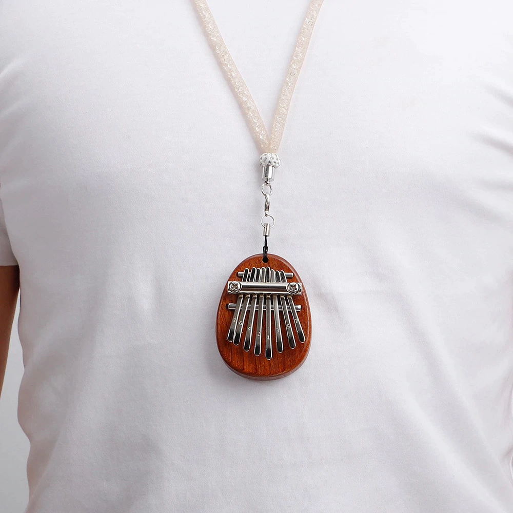 Relaxing Mini Kalimba 8 Keys Thumb Piano 4