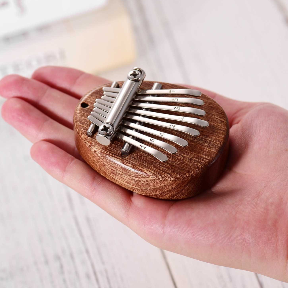 Relaxing Mini Kalimba 8 Keys Thumb Piano2