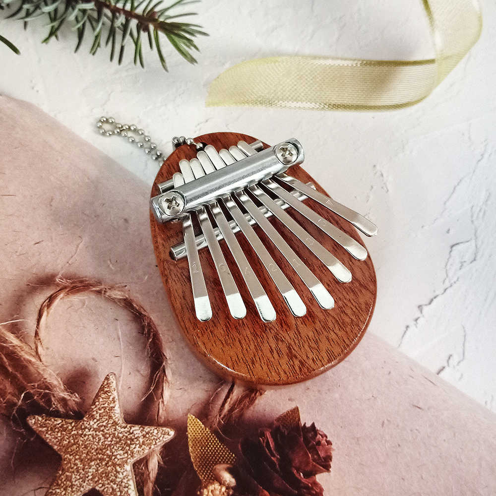 Relaxing Mini Kalimba 8 Keys Thumb Piano