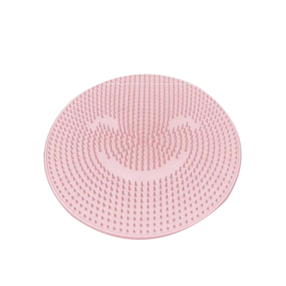 Silicone Lazy Foot Brush Scrubber Massager pink