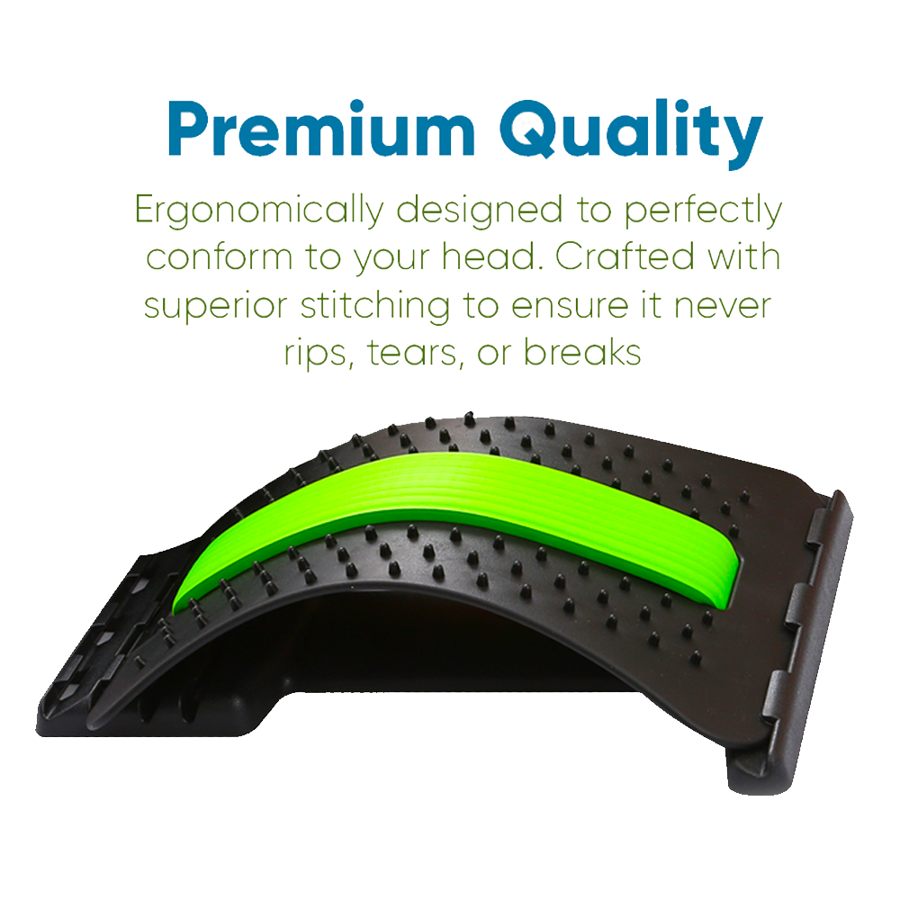 Back pain relief stretcher for travel