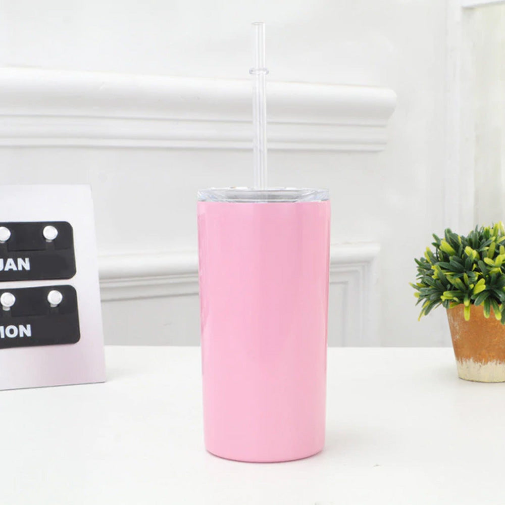 12 oz Skinny Can Coolerrose