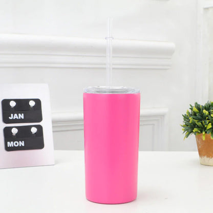 12 oz Skinny Can Coolerpink