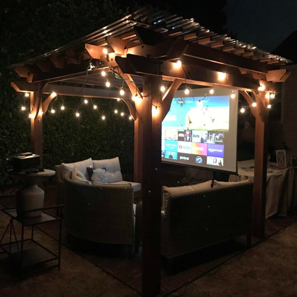 Portable Anti-Light Outdoor Projector Screen 2