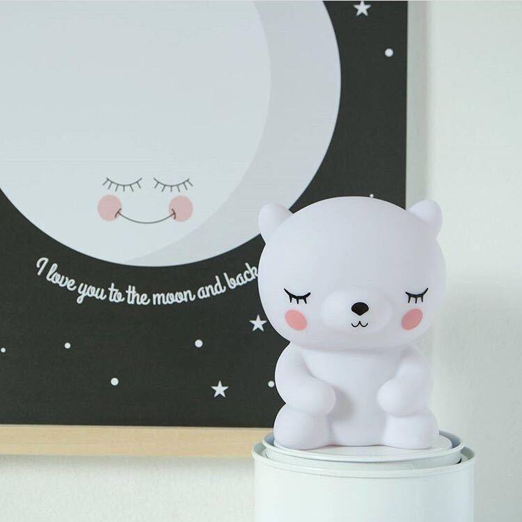Portable night light for kids latenight bathroom trips