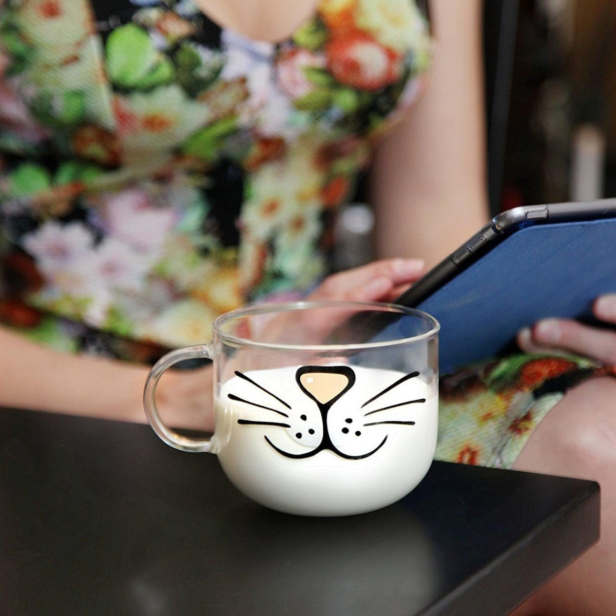 Ecofriendly cat coffee cup