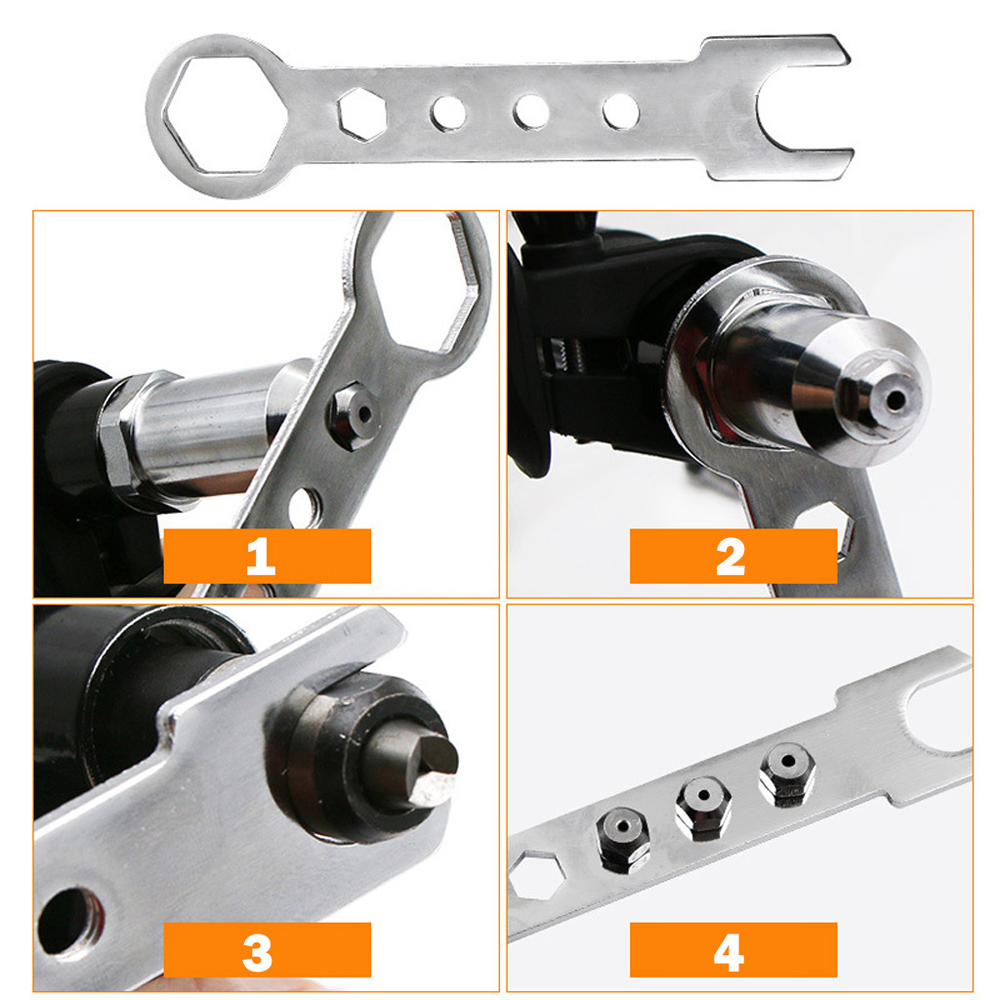 Rivet Gun Adapter Drill Attachment3