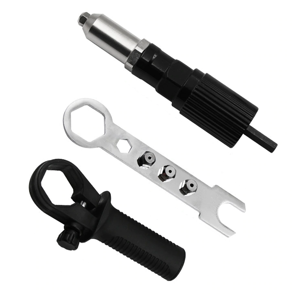 Rivet Gun Adapter Drill Attachment5