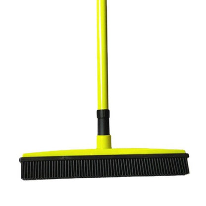 Versatile Rubber Broom for Water  Pet Hair