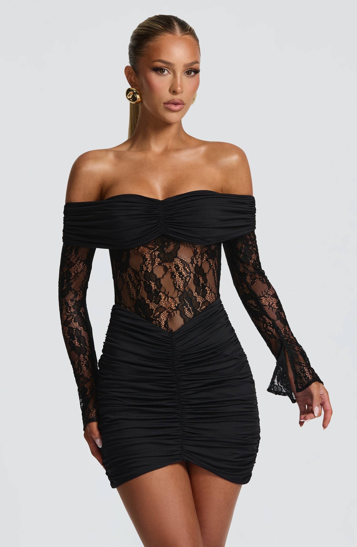 Sauline Mini Dress Black