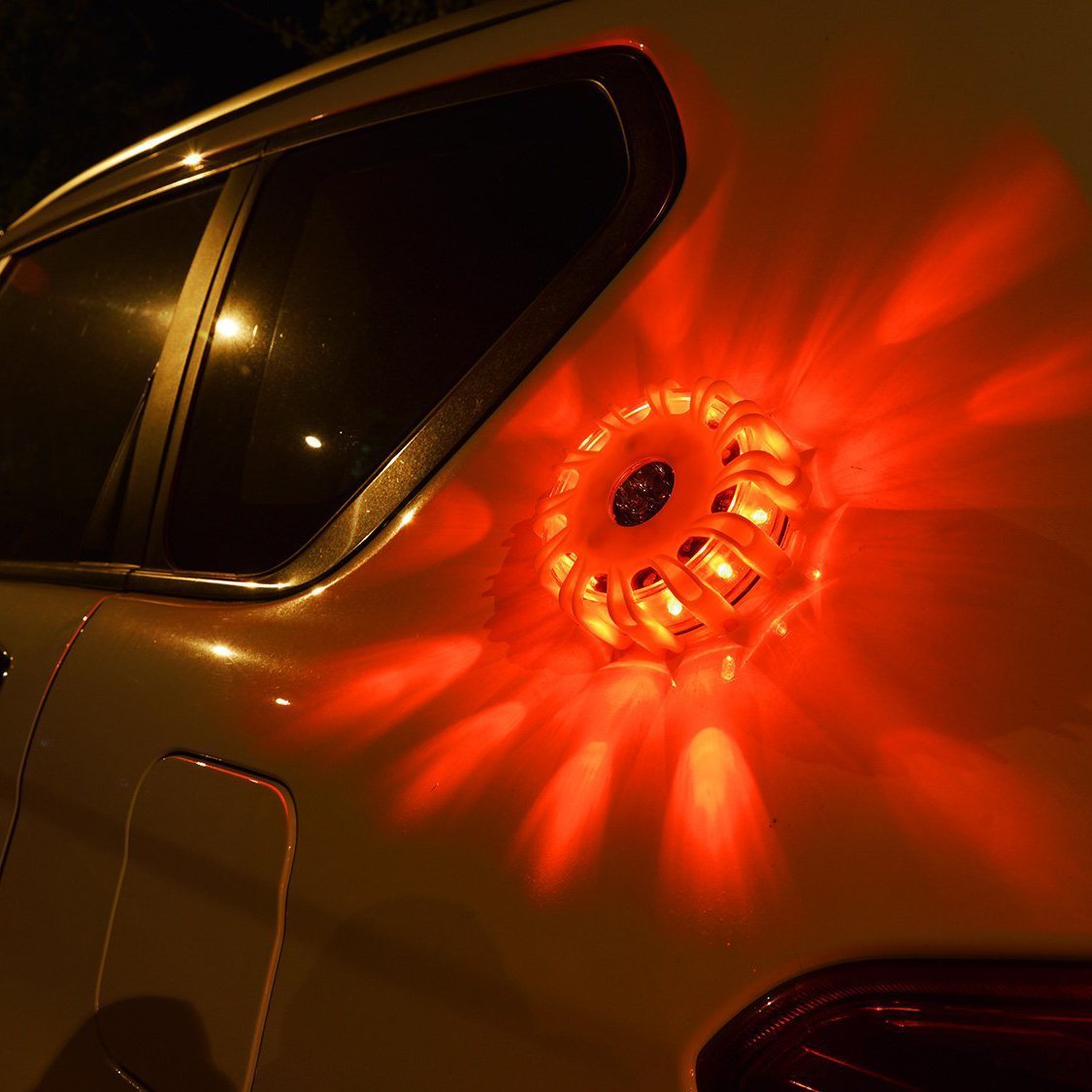 Magnetic LED Emergency Safety Flare Set 2