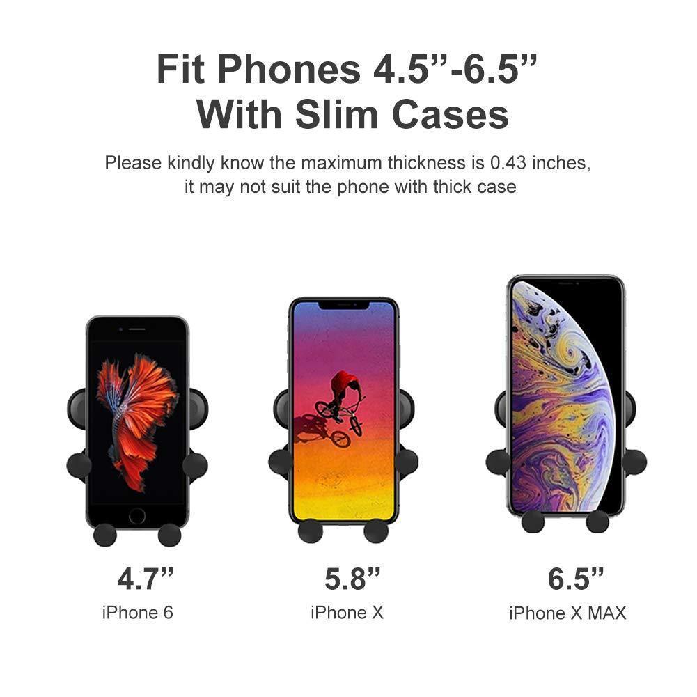 gravity car holder for phone