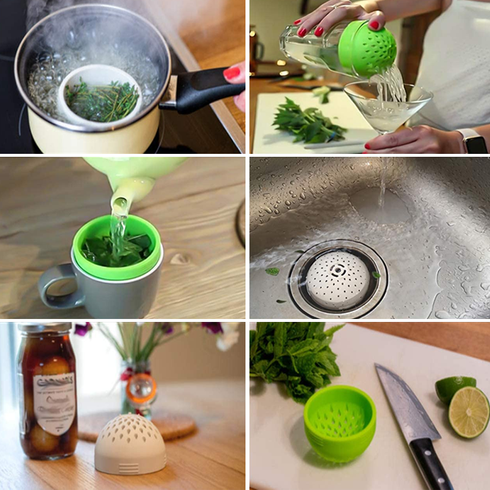Snap-On Silicone Can Colander Strainer for Your Kitchen 1