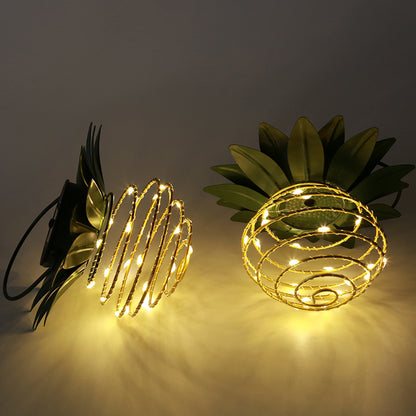 Solar Pineapple Lantern 2