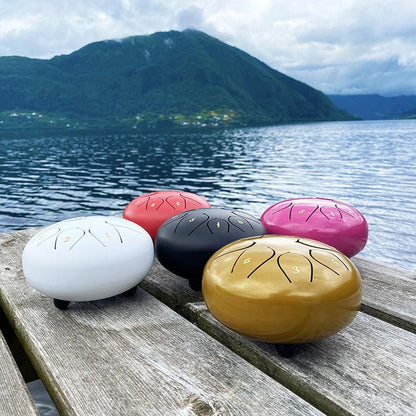 Portable tongue drum for travel