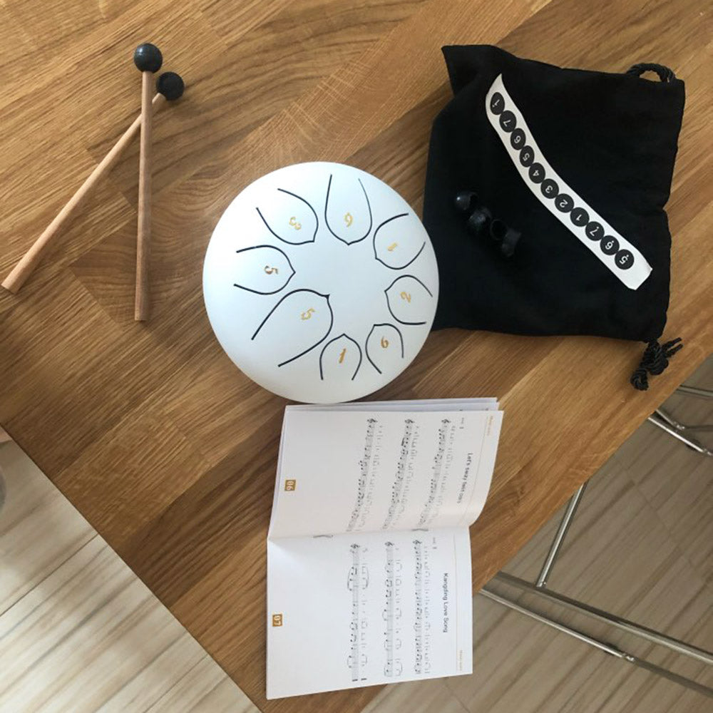 Steel drum for relaxation and meditation