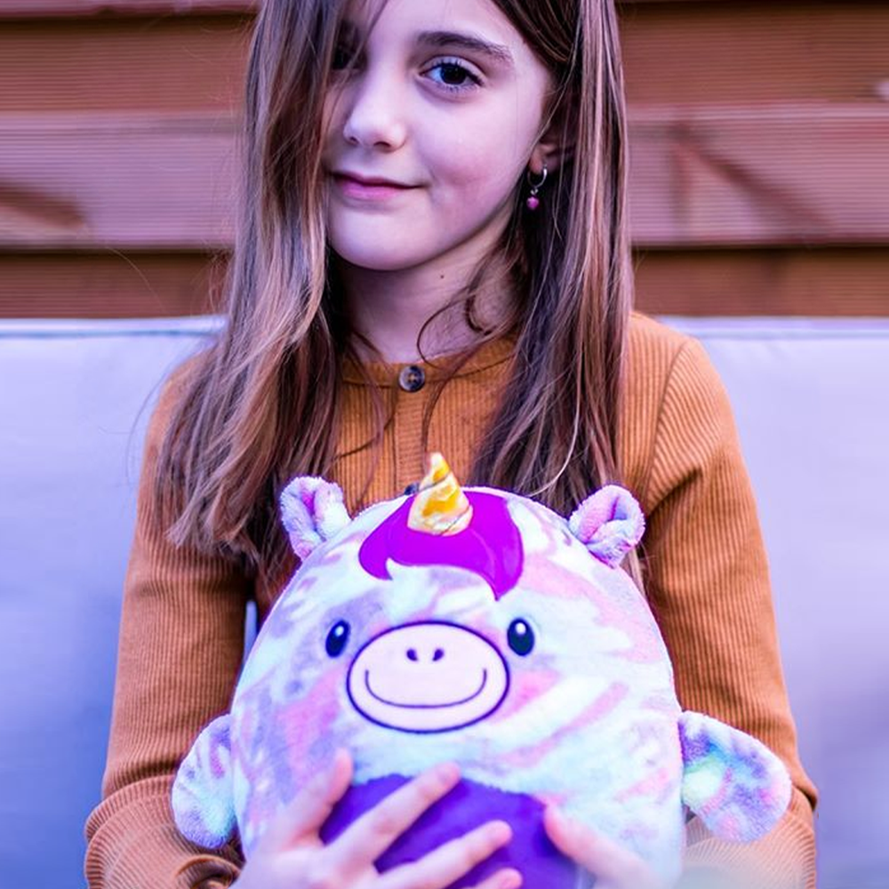 Convertible plush toy and hoodie for kids