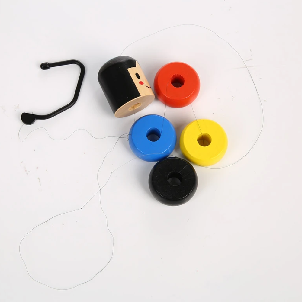 How to perform magic tricks with wooden toys