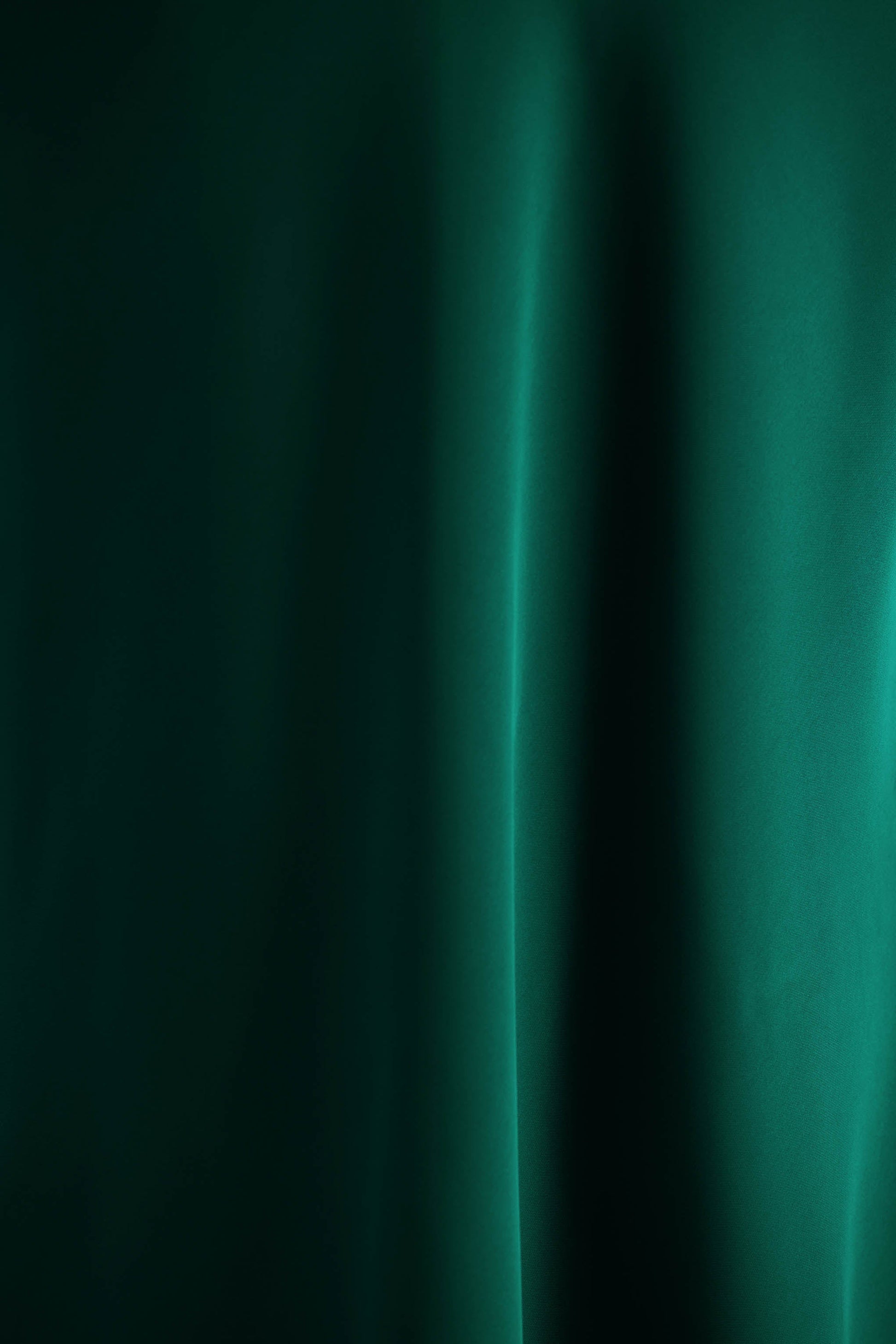 Celina | Bottle Green Satin High-Neck Maxi Dress