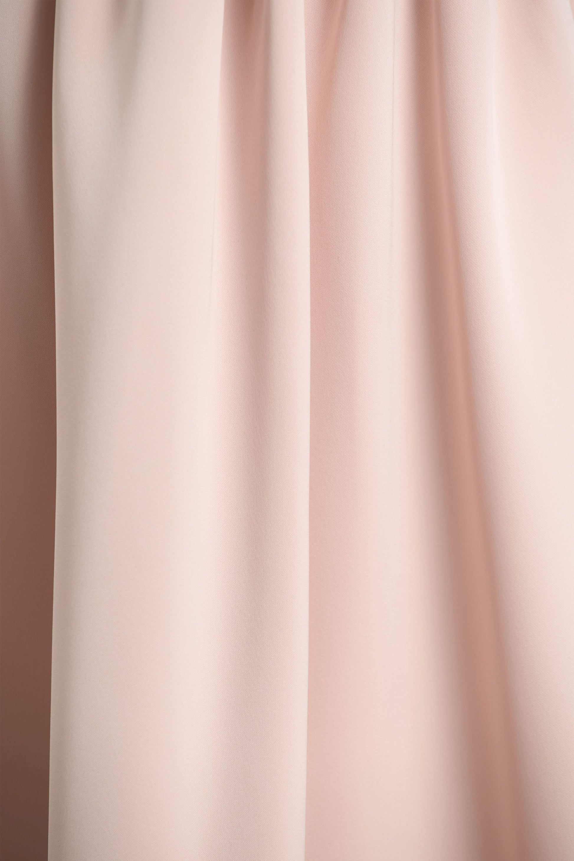 Agafay | Rose Pink Satin Short-Sleeve Bardot Wrap Midi Dress With Bow Detail
