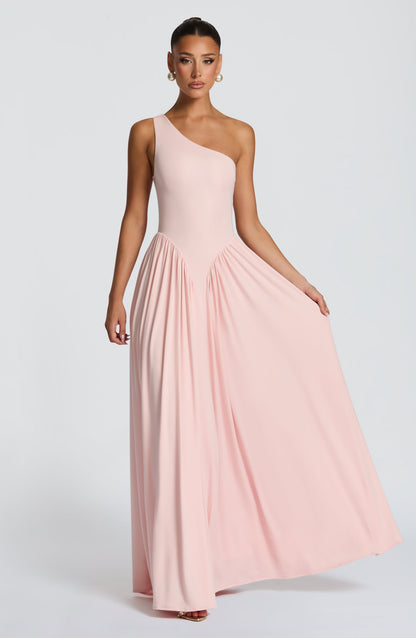 Vespera Maxi Dress Soft Blush