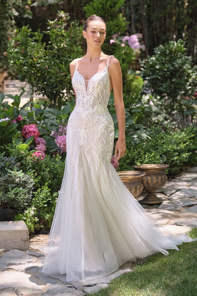 WL066 Lamia Beaded Mermaid Gown Andrea & Leo