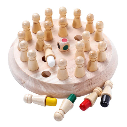 Wooden Memory Match Stick Chess Game 3